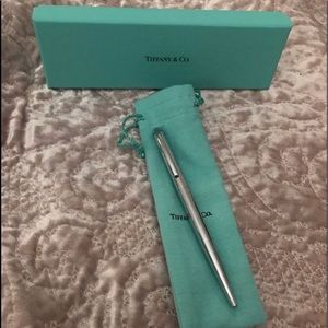 Tiffany & Co. Other - Tiffany’s Chrome Ballpoint Pen Tiffany & Co. Other - Tiffany’s Chrome Ballpoint Pen